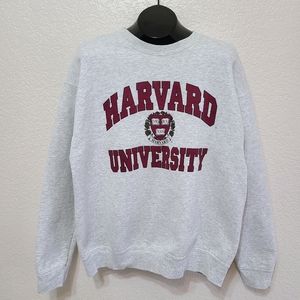 Vintage 90s Harvard University VE RI TAS College Sweatshirt